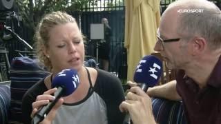 Laura Siegemund ueber ihren Grand Slam Sieg - Eine gute lustige Geschichte