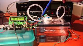 Durchfluss-Sensor mit Arduino u. LCD-Anzeige