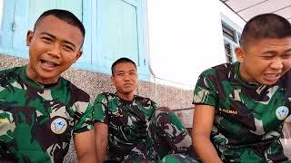 LUCU... TENTARA LOMBA MAKAN BLIMBING WULUH