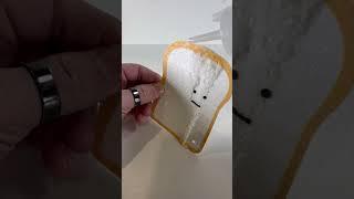 Satisfying sponge bread slice #shorts