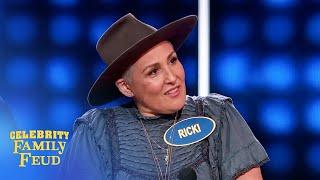 Ricki Lake says size matters! | Celebrity Family Feud