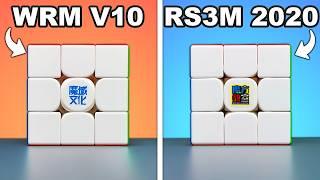 MoYu's Newest vs Most Popular Cube (WRM V10 vs RS3M 2020)