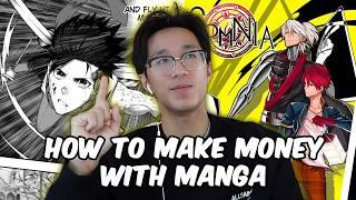 how to make money as a manga author