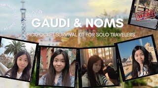 December 2023 | Solo Travel in Barcelona | Gaudi, Noms, Spa, Pickpocket Encounter & Survival Guide