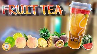 Fruit Tea Making 水果茶 Singapore Muyoo / Singapore drinks