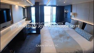 Norwegian Joy - Penthouse Suite with Balcony Cabin 14768 SC - Tour 2024