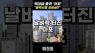 긴급발표!! 마포자이힐스테이트 라첼스 주택청약 "지금 여기 장난 아닙니다" #shorts