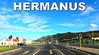 DRIVING through HERMANUS in SOUTH AFRICA 4K (60fps)