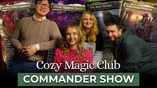 The Wild West VS The Wise Mothman | The Cozy Magic Club Commander Show 01 | EDH Magic: The Gathering