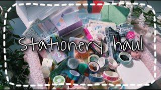 Huge stationery haul / stationery pal / ASMR unboxing ️