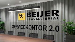 BEIJER Byggmaterial new Service office 2.0 in Häggvik.