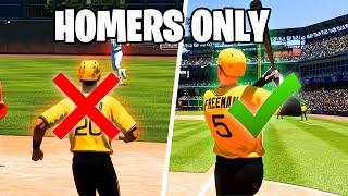 MLB, But I Can Only Hit Homeruns...