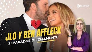 JLO Y Ben Affleck Separados Oficialmente | Noticias a las 9 | ESPECTÁCULOS