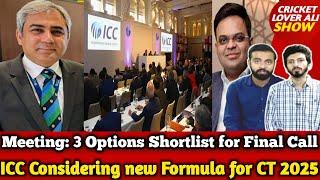 ICC Meeting: ICC Considering new Formula for CT 2025 | 3 Options Shortlist for Final Call