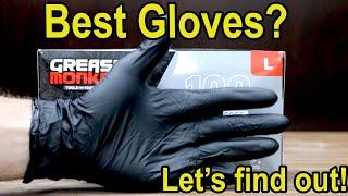 Best Gloves (Nitrile vs Latex)? Venom Steel vs Grease Monkey, Hardy, Phantom, Raven, Gloveworks