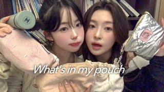 요즘 고딩들 파우치 털기  What's in my pouch 𖦹 07년생