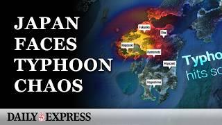 Japan: Typhoon Shanshan rips through southwestern region