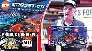 Get Started with Slot Car Racing - CrossTrax Road Course 9' Slot Car Set  SRS351 Auto World Review