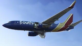 Southwest Airlines Flight 1380 - Landing Animation