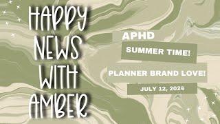 Happy News with Amber | Planner Brand Update