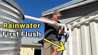 Workshop Rainwater FIRST FLUSH System,  Project Updates.... AND a giveaway!