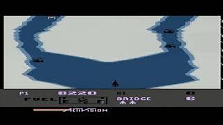 River Raid Cold Winter   Atari 800xl