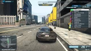 NFS Most Wanted 2012 Online [Режим гонки] (1080p)