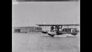 Royal Navy Curtiss H.2 flying boat at Rosyth, July-August 1916