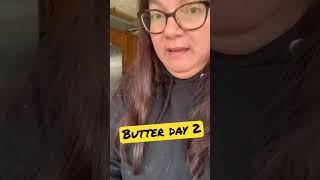 #homesteading #homesteadlife #butter #homemadebutter #homesteader #missourihomestead #homestead