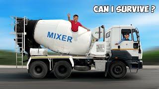 Don't Go Inside Mixer Truck - इंसान के टुकड़े कर देगा 