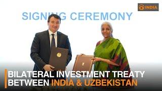 Bilateral Investment Treaty between India & Uzbekistan | DD India