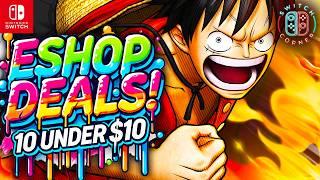 NEW Nintendo ESHOP Sale Live Now! 10 Under $10! The Best Nintendo Switch Deals