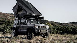 ROAMS01E20 Climbing Mountains Offroad in a Jimny with a Rooftop Tent 4x4ing??
