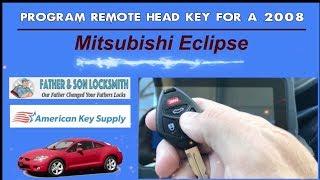 AutoProPad Lite - Program Remote Head Key For A 2008 Mitsubishi Eclipse