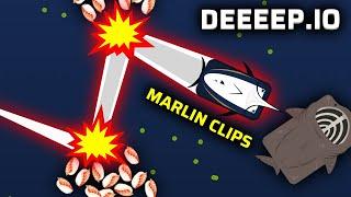 HITTING CLIPS WITH MARLIN!!!! (EPISODE 1) | Deeeep.io gameplay