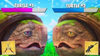 The *TURTLE vs TURTLE* Challenge in Fortnite