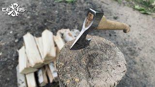Новая жизнь старого топора! The restoration of the axe