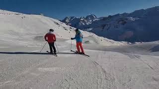 Meribel,Courchevel 2024.desember