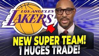 CONFIRMED NOW! LAKERS MAKING 1 BIG DEAL! LAKERS CONFIRM SUPER TEAM! LOS ANGELES LAKERS NEWS TODAY