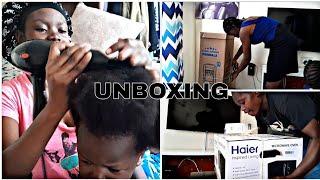 VLOG: UNBOXING OUR NEW APPLIANCES  ||  GET READY WITH ELLA || DAY IN OUR LIVES 