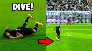 HOW TO GET AWAY WITH DIVING IN PES 2021 (SUCCESSFUL DIVE)