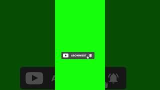 Abonnieren button green screen