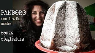 PANDORO PIGNATARO con lievito madre, senza sfogliatura