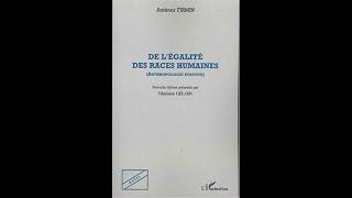 De L'égalité des races humaines d'Anténor Firmin