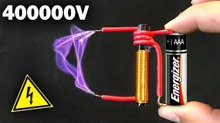 DIY High Voltage Generator! Shocking Results! (2024)