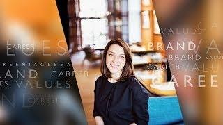 Интро канала KSENIA AGEEVA: Career, Values & Brand.