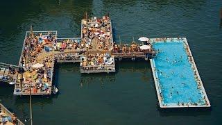 Badeschiff, Arena Berlin - Strand, Schwimmbad, Sauna