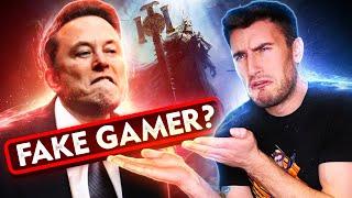 Elon Musk Is A FAKE GAMER?!