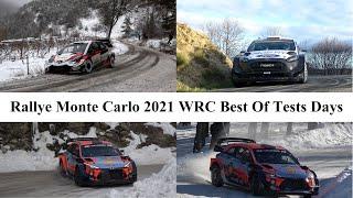 Rallye Monte Carlo WRC 2021 Best of Tests Days by Ouhla Lui