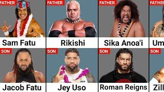 WWE Anoa'i Family Father and Son